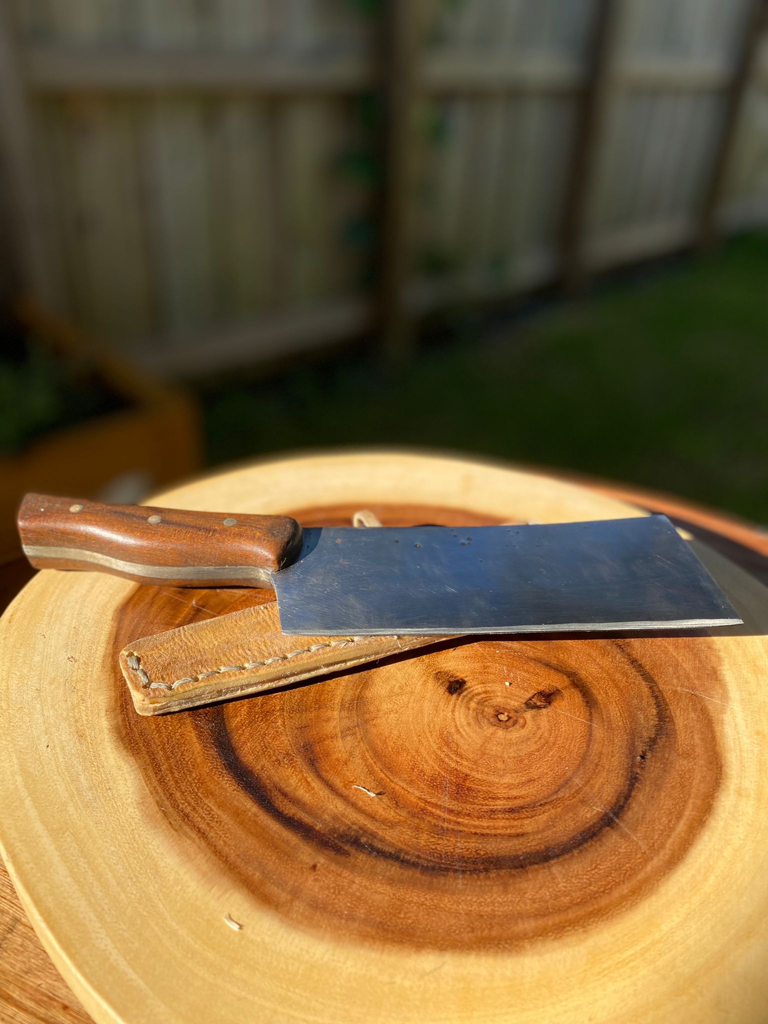 7" Meat Claver- Handmande knife